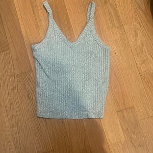 Light Green soft tank top
